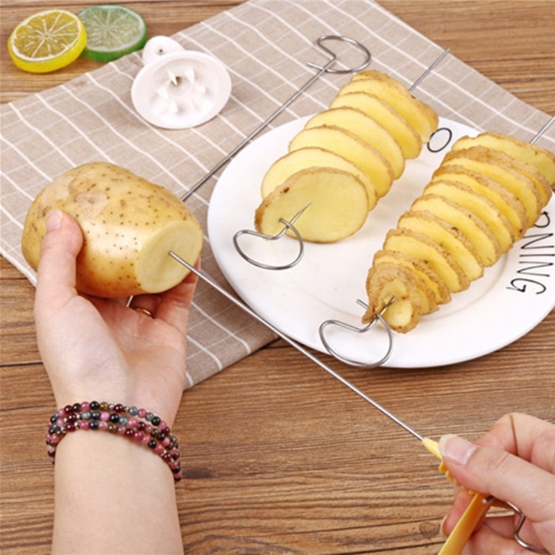 Potato Spiral Slicer Spiralizer Vegetable Slicer Kitchen Accessory