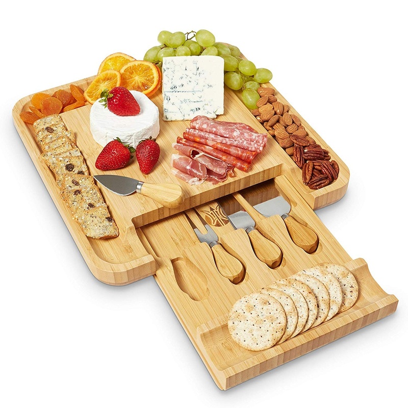 Cheese Cutter Sets Kitchen Board Charcuterie Platter Serving Tray