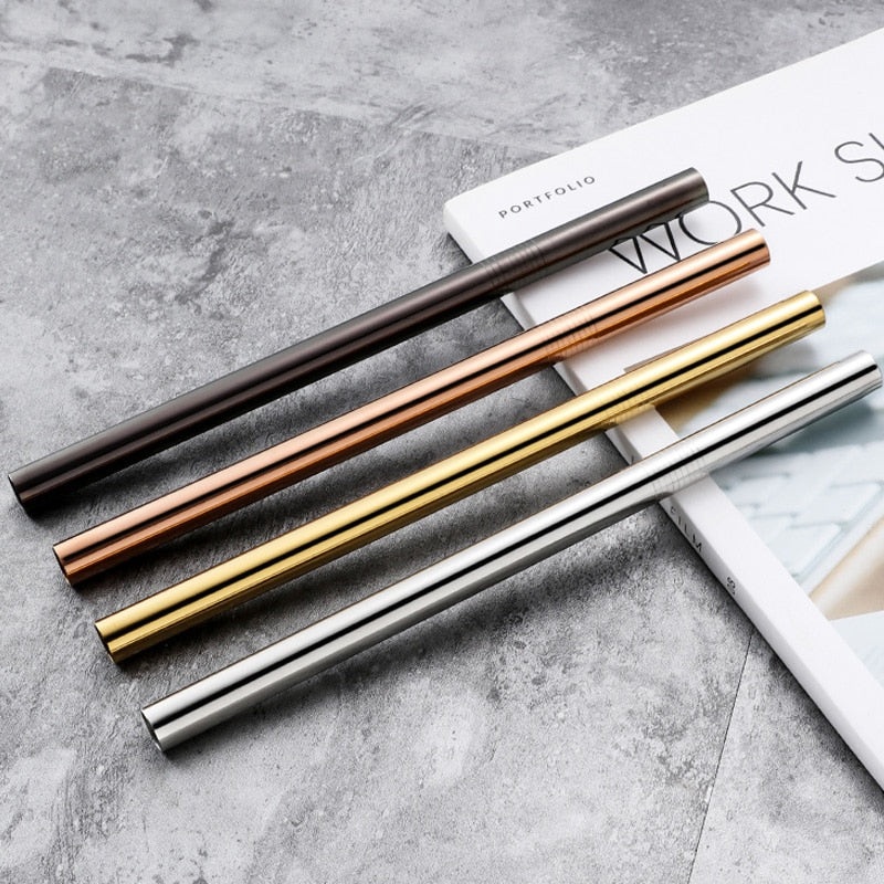 Extra Wide Straw Reusable Stainless Steel Drinking Straw Metal Straw