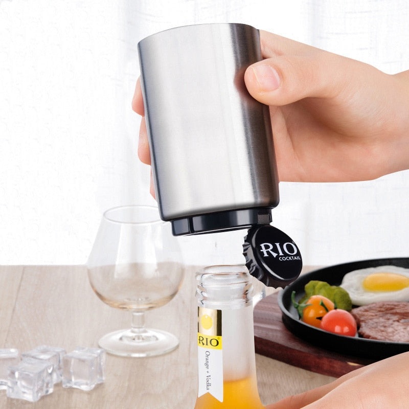 Magnetic Automatic Opener Bottle Opener Portable Magnet Wine Openers