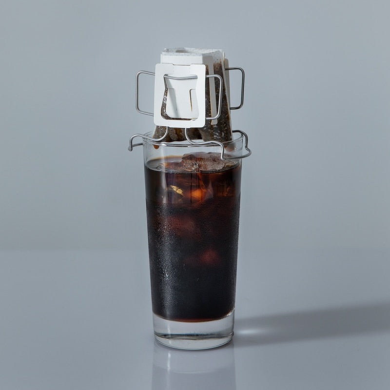 1PC Coffee Filter Holder Portable Reusable Outdoor Tea Filter Dripper