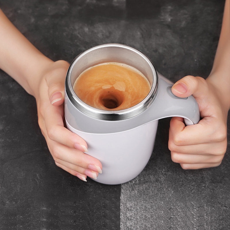 Automatic Self Stirring Magnetic Mug Stainless Steel Mixing Cup