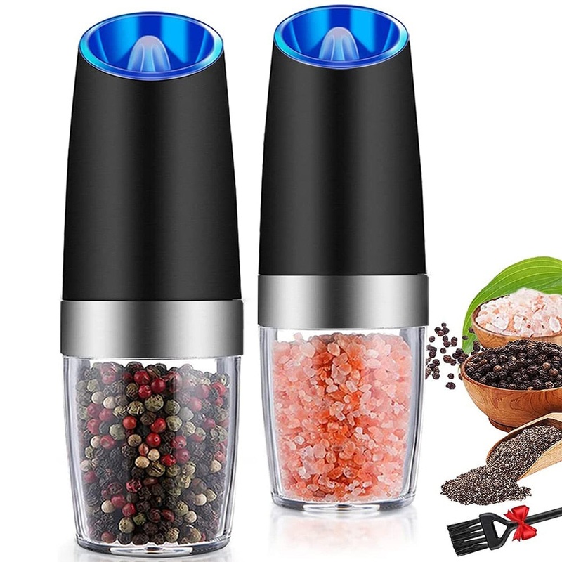 Automatic Spice Grinder Mill Adjustable Grinder with LED Light