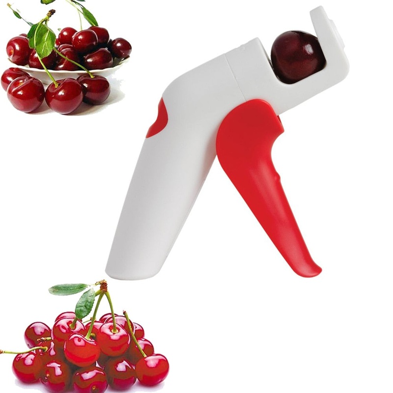 Creative Plastic Cherries Pitters Fast Seed Remover Handheld Corer
