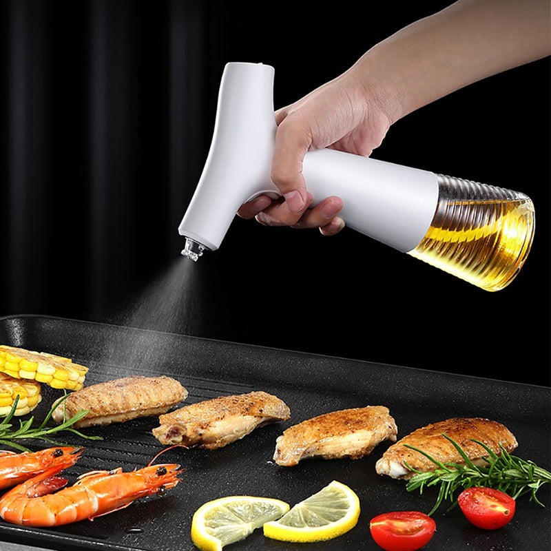 Electric Olive Oil Spray Bottle Dispenser USB Charging Soy Sauce Jar