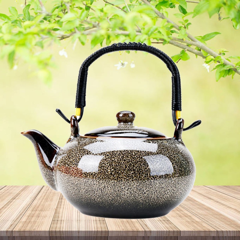 Furnace Change Cup Household Ceramic Teapot With Handle Teapot
