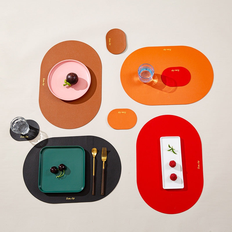 Placemat for Dining Table Waterproof Non-Slip Place Mat Set