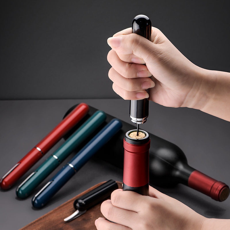 Stainless Steel Air Pump Wine Bottle Opener Bottle Pin Opener