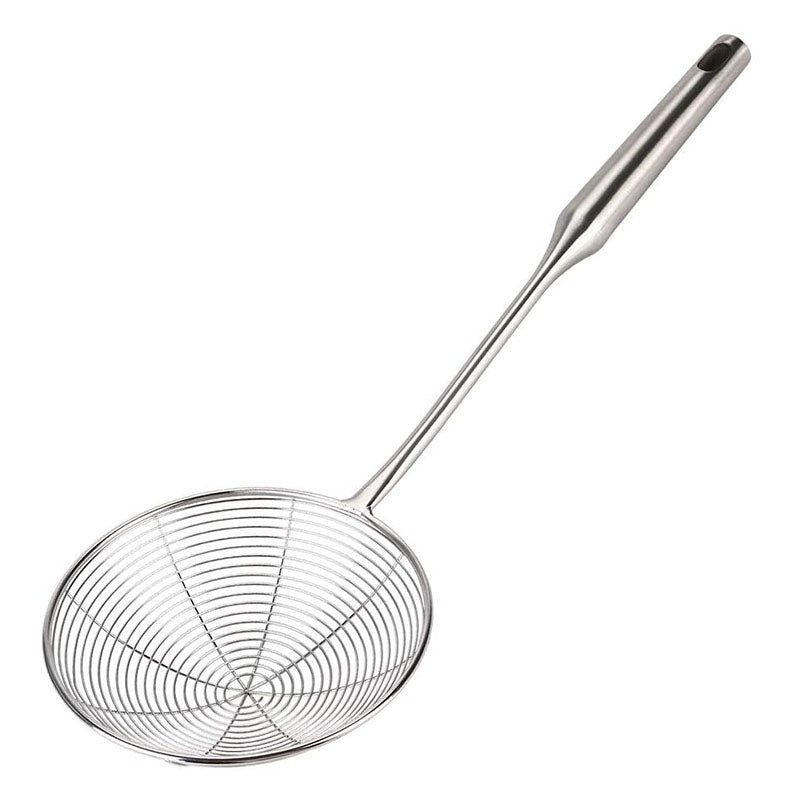 Stainless Steel Mesh Strainer and Colander Ladle Skimmer Cooking Tool