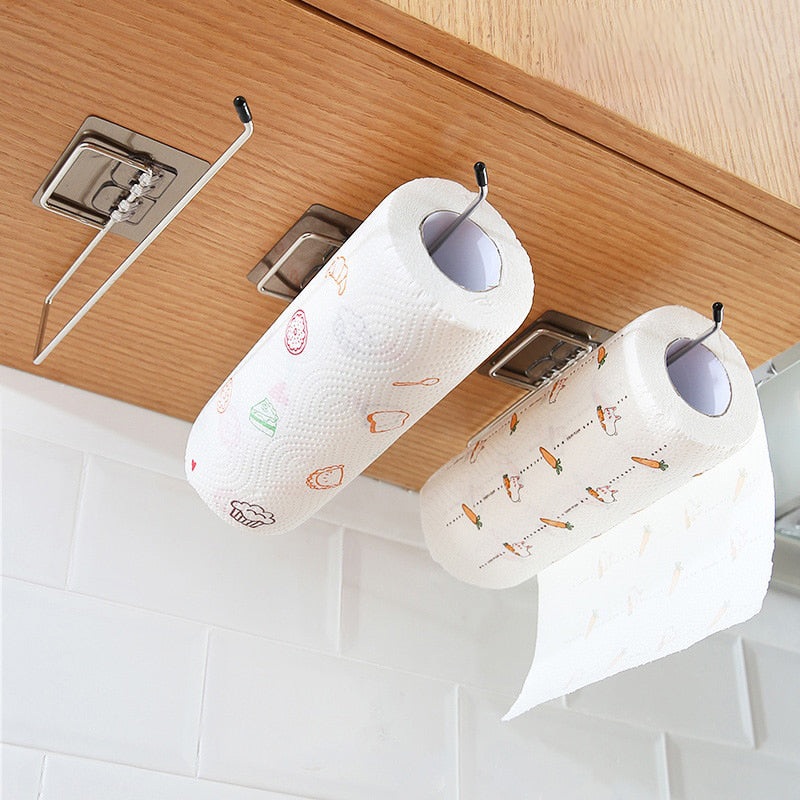 Hanging Toilet Paper Holder Roll Paper Holder Bathroom Towel Rack