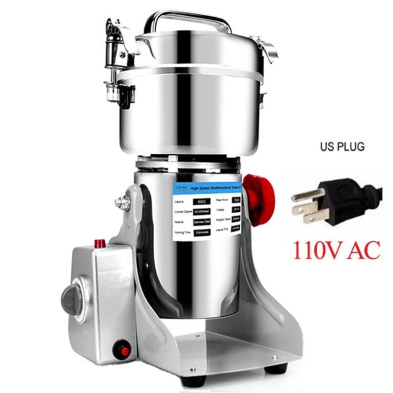 Herb Grinder Coffee Machine Grain Spices Mill Dry Food Grinder