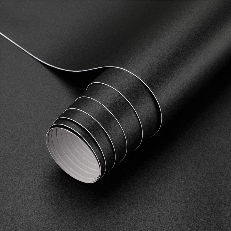 Self-adhesive Film Black Thickened Kitchen Cabinet Sticker Matt