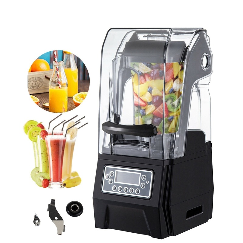 Soundproof Commercial Blender Food Processor Mixer Smoothie Juicer