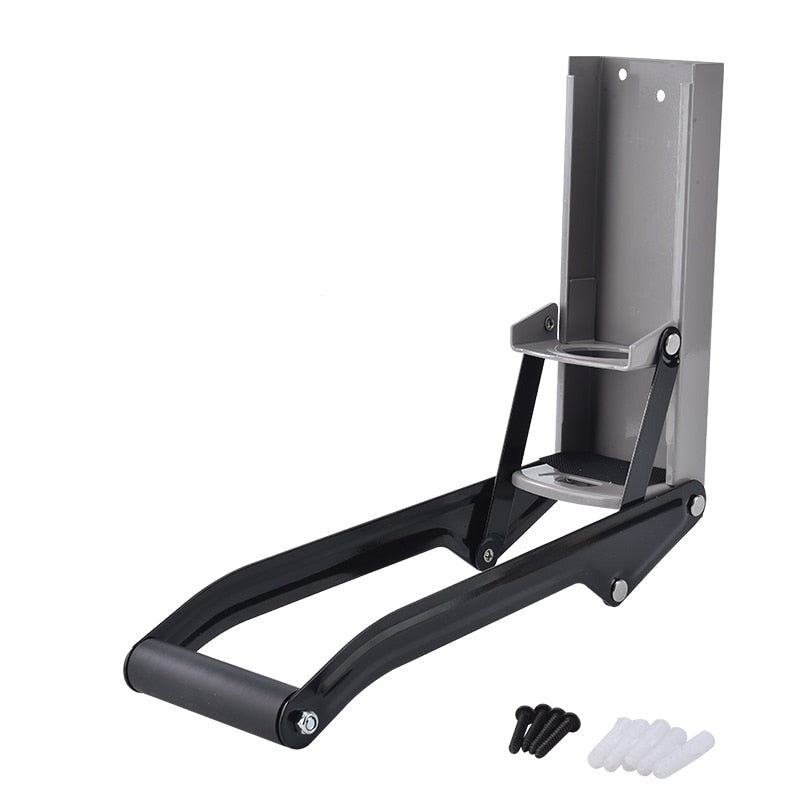 Wall-Mounted Metal Commercial Can Crusher with Bottle Opener