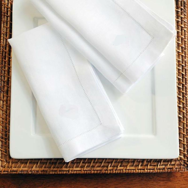 12pcs Hemstitched Napkins