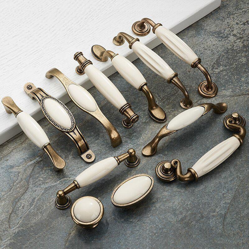 5pc Antique Cabinet Handles