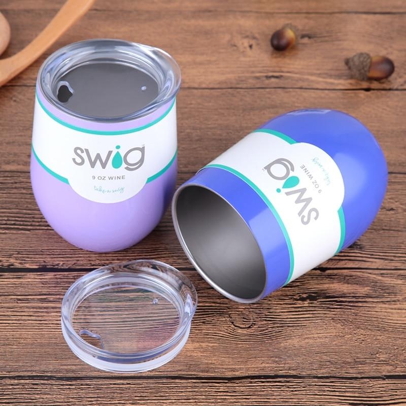 9oz  Stainless Steel Egg Shaped Stainless Steel Tumbler