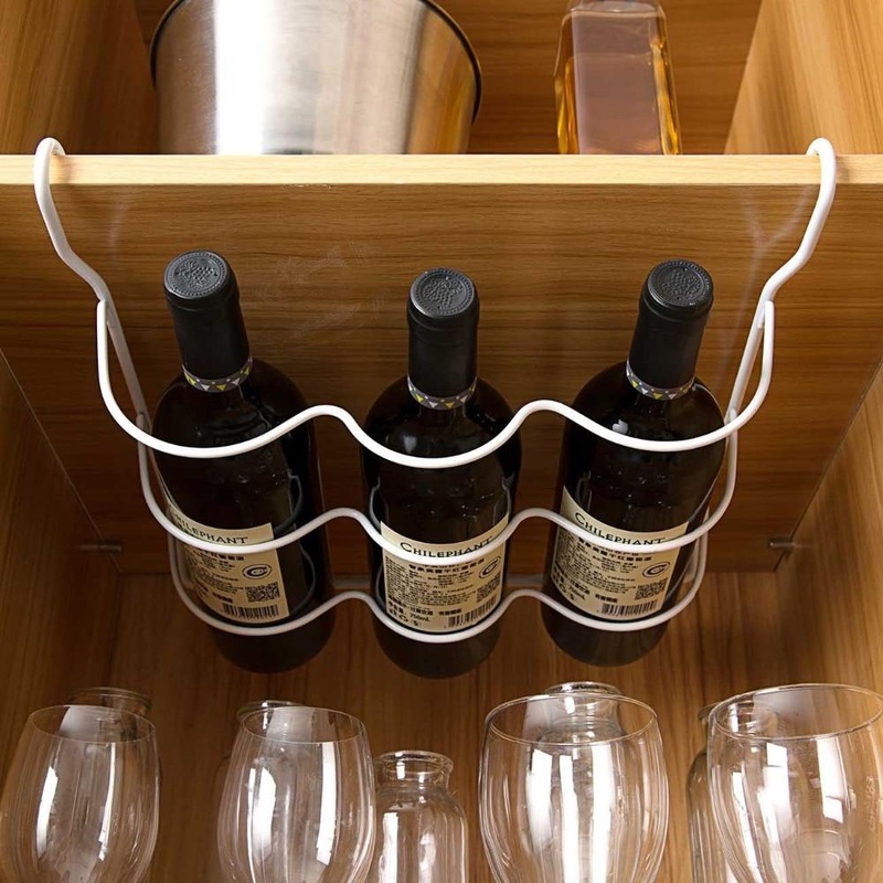 Bottle Holder Rack Practical Storage Solution Organizer