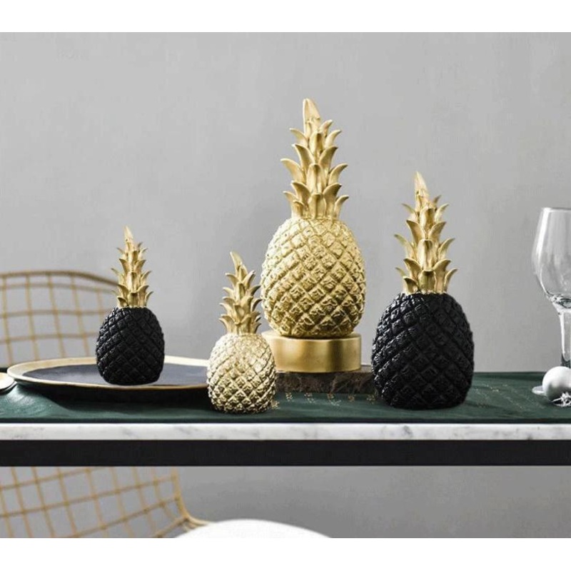 Golden Pineapple Kitchen Decoration With A Modern Nordic Style