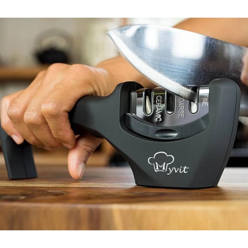 Knife Sharpening Tool, Professional Kitchen Knife Sharpener