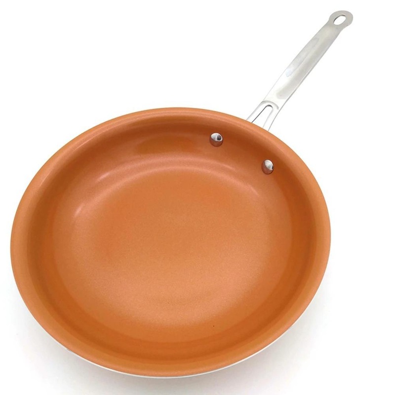 Non-Stick Copper Frying Pan With Ceramic Coating