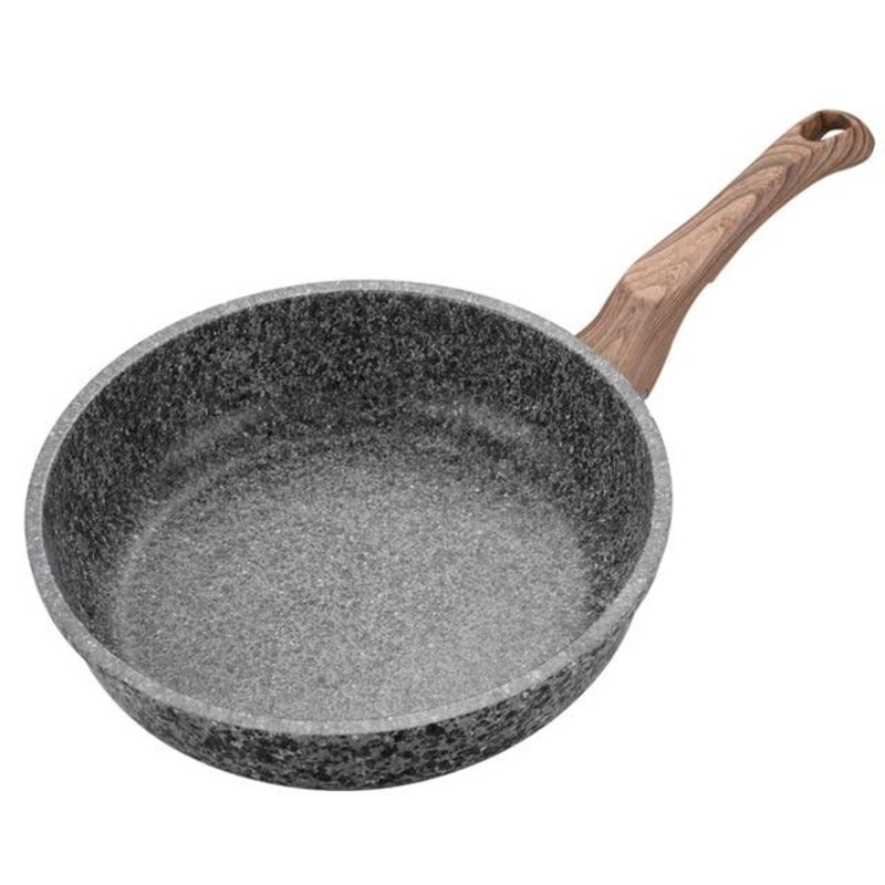 Thickening Marble Stone Nonstick Frying Pan with Heat Resistant Bakelite Handle