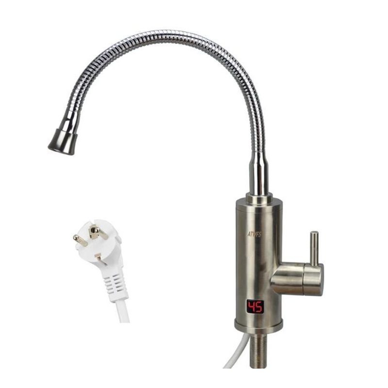3000w Stainless Steel Deck Mounted Digital Temperature Display Faucet