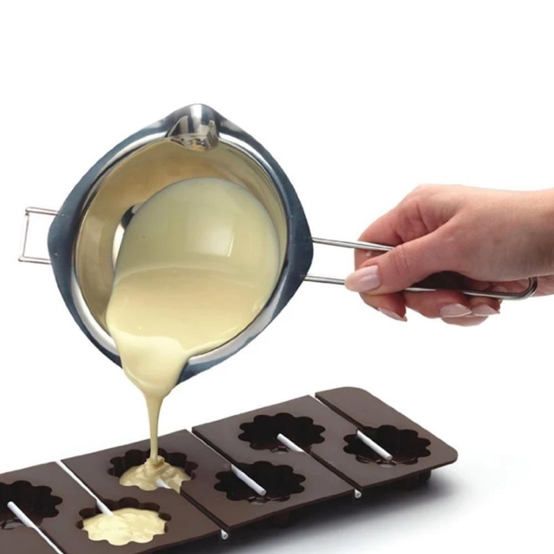 Heating Pan Pot With Pour Spouts