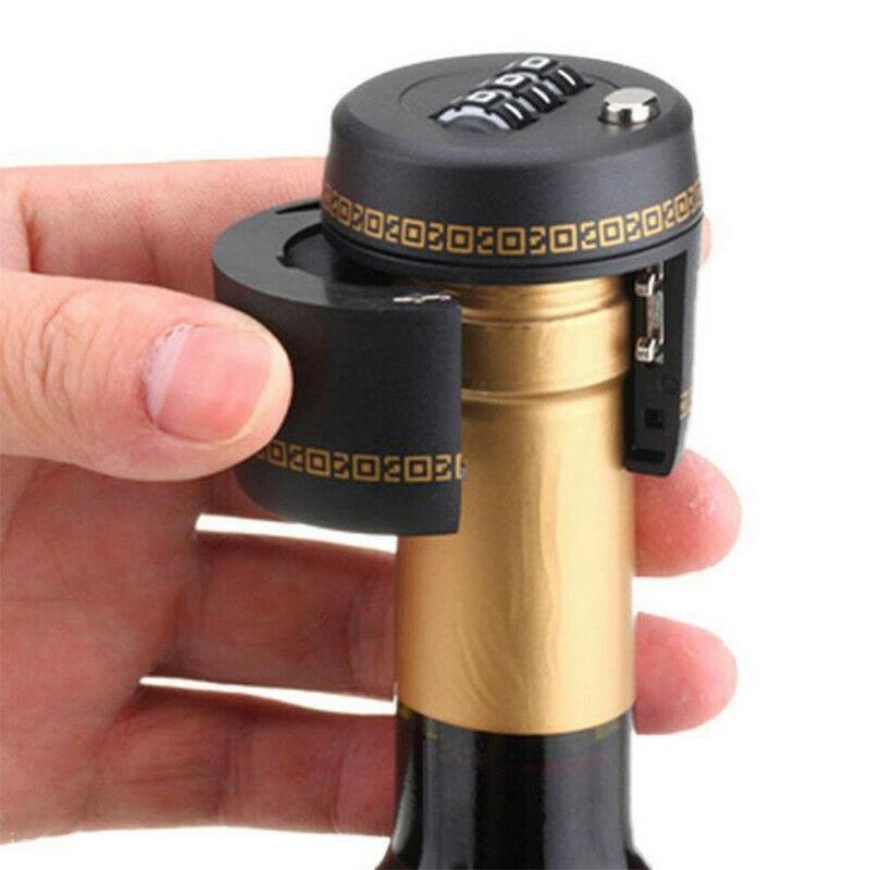 Password Lock Wine Stopper Vacuum