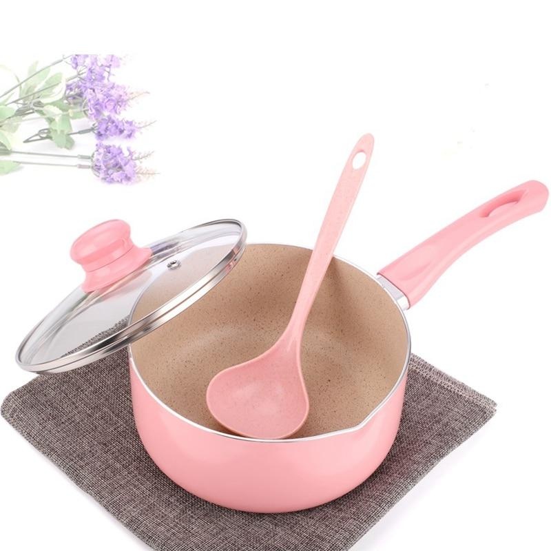Pink Soup Pot Saucepan