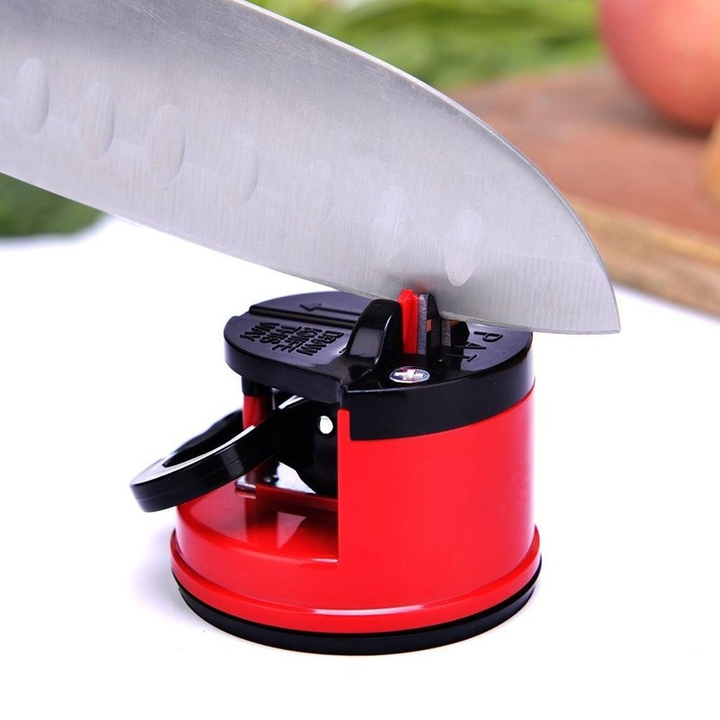 Suction Knife Sharpener Chef's Choice, Easy And Safe To Sharpens Kitchen Chef Knives