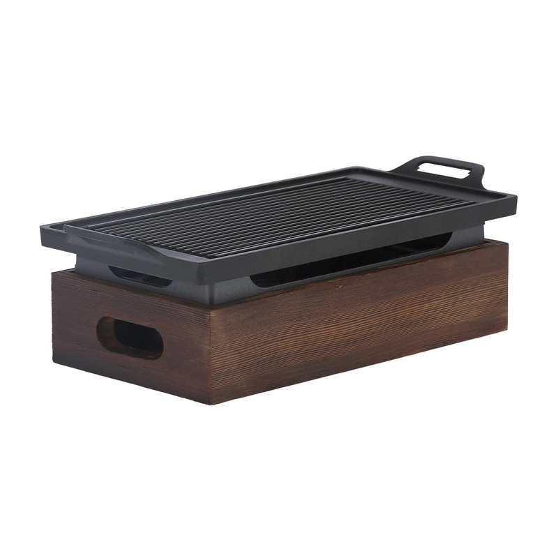 Aluminum Multifunctional Smokeless Tray Non Stick BBQ Plate Grill Pan