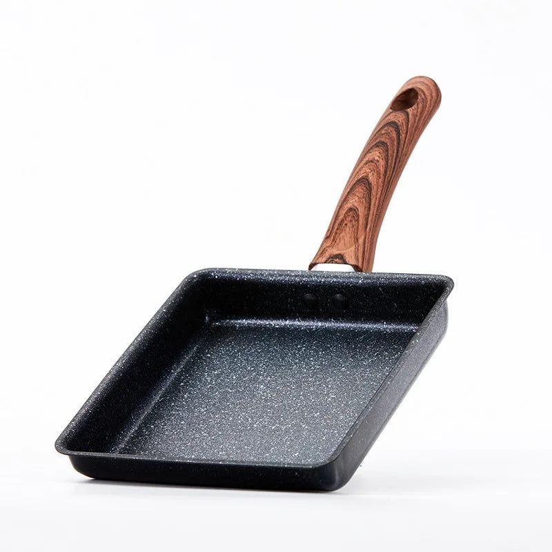 Non Stick Rectangle Frying Pan Cooking Egg Roll Cookware Kitchen Tools