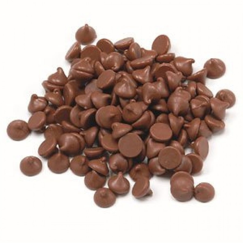 Milk Chocolate Cacoa Chips 30%  Maxi Chips By Guittard 1 lb