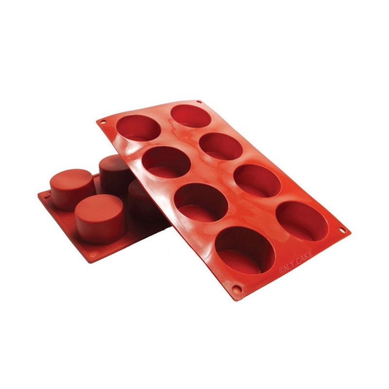 Cylinder  Silicone Baking Mold 3 Ounce (Oreo Mold)
