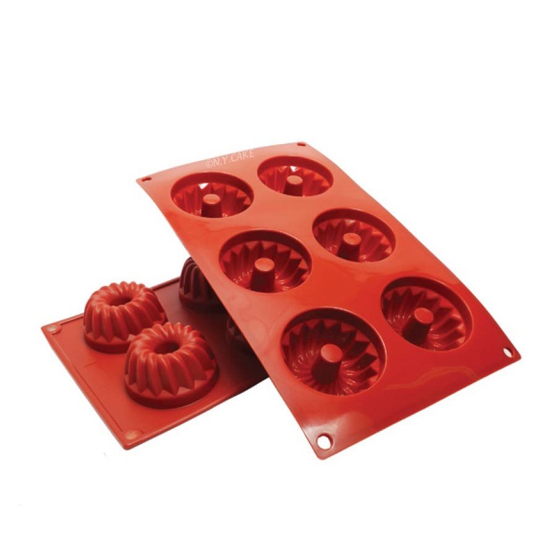 Kugelhopf Bundt Silicone Baking Mold 2.7 Ounce