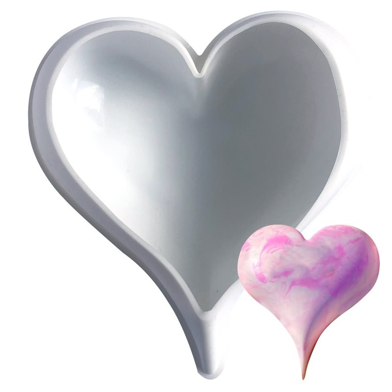 Pointed Heart Silicone Baking & Freezing Mold
