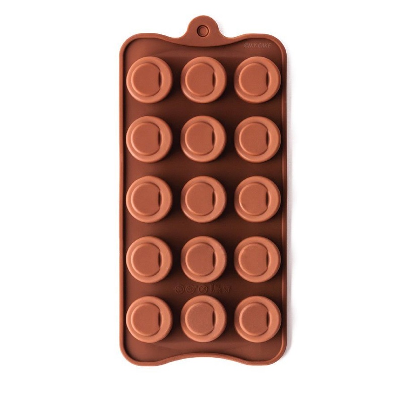 Sloped Cylinder Silicone Chocolate Mold