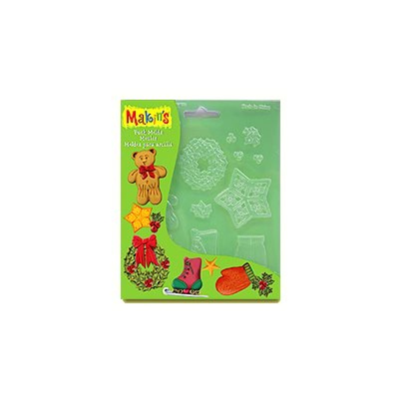 Christmas Dcor Fondant Push Mold