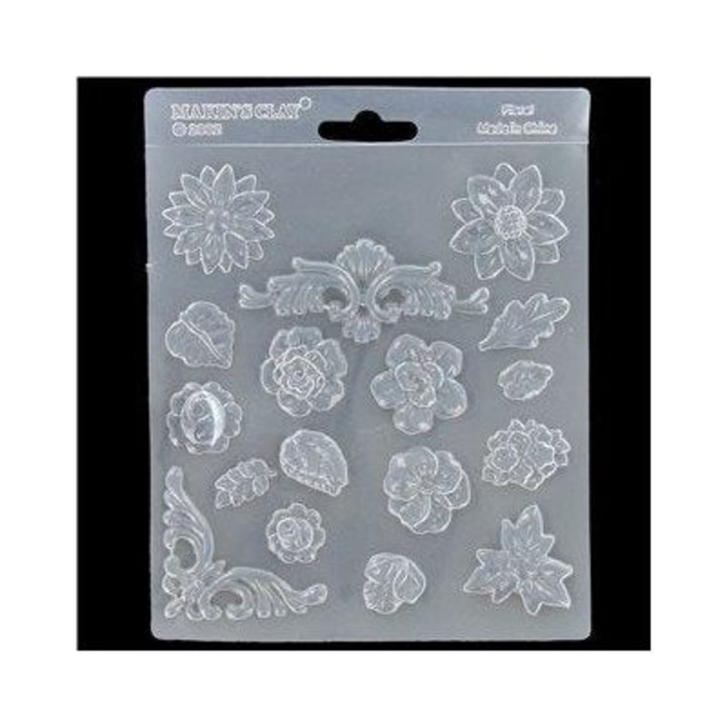 Floral Fondant Push Mold