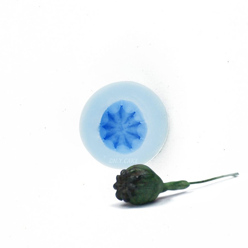Poppy Center Silicone Mold