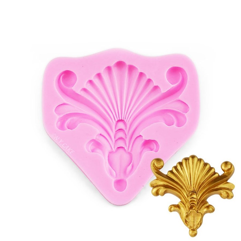 Shell Medallion Silicone Mold