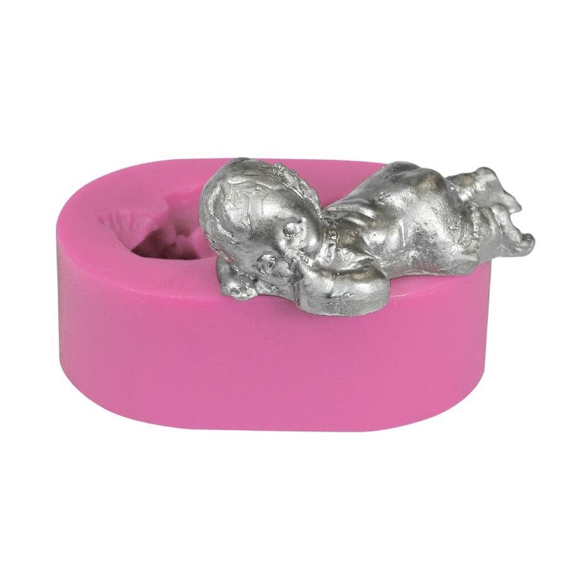 Sleeping Baby Silicone Fondant Mold