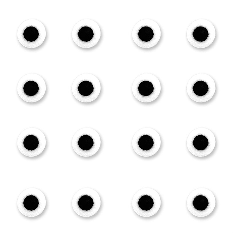 1/4" Candy Eyes Icing Decoration - 1000ct