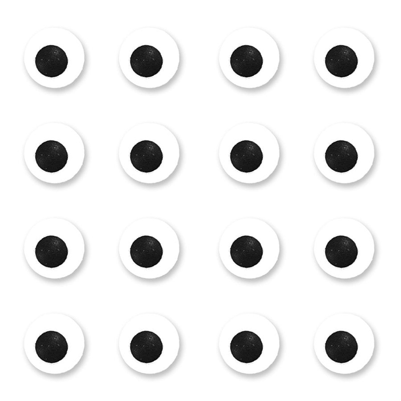 5/16" Candy Eyes Icing Decoration - 1000ct
