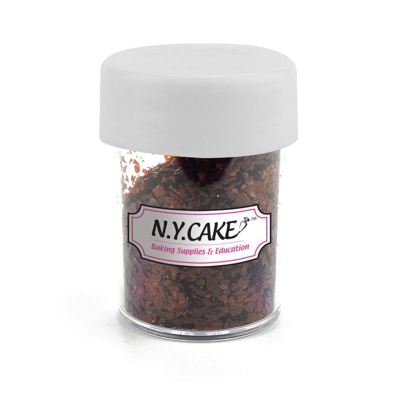 Edible Glitter Brown 1/4 Ounce