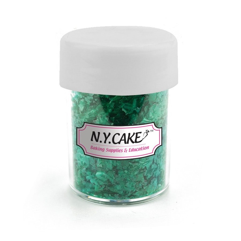Edible Glitter Emerald 1/4 Ounce