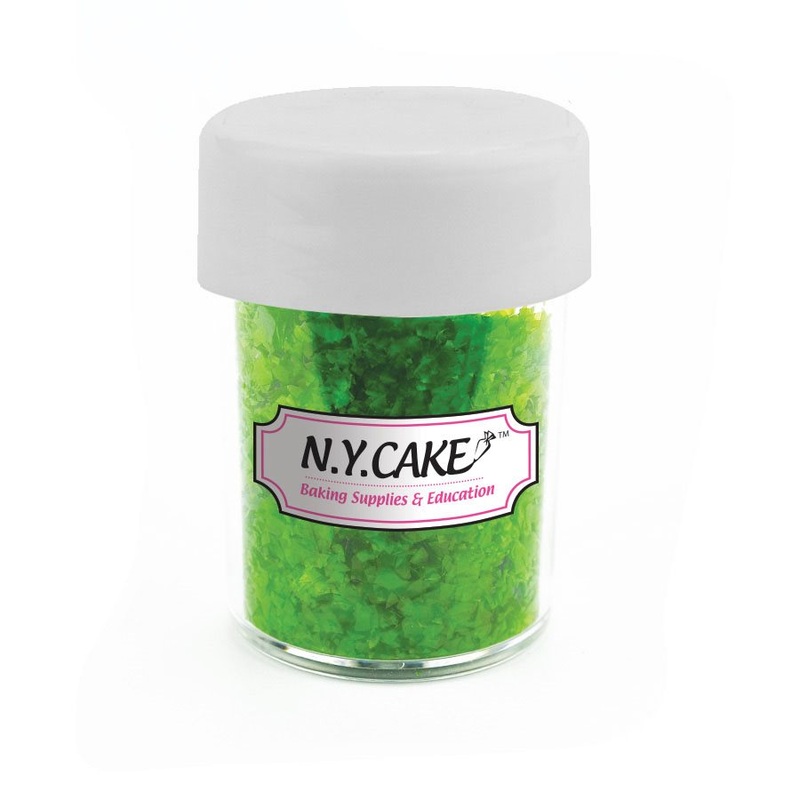 Edible Glitter Green 1/4 Ounce