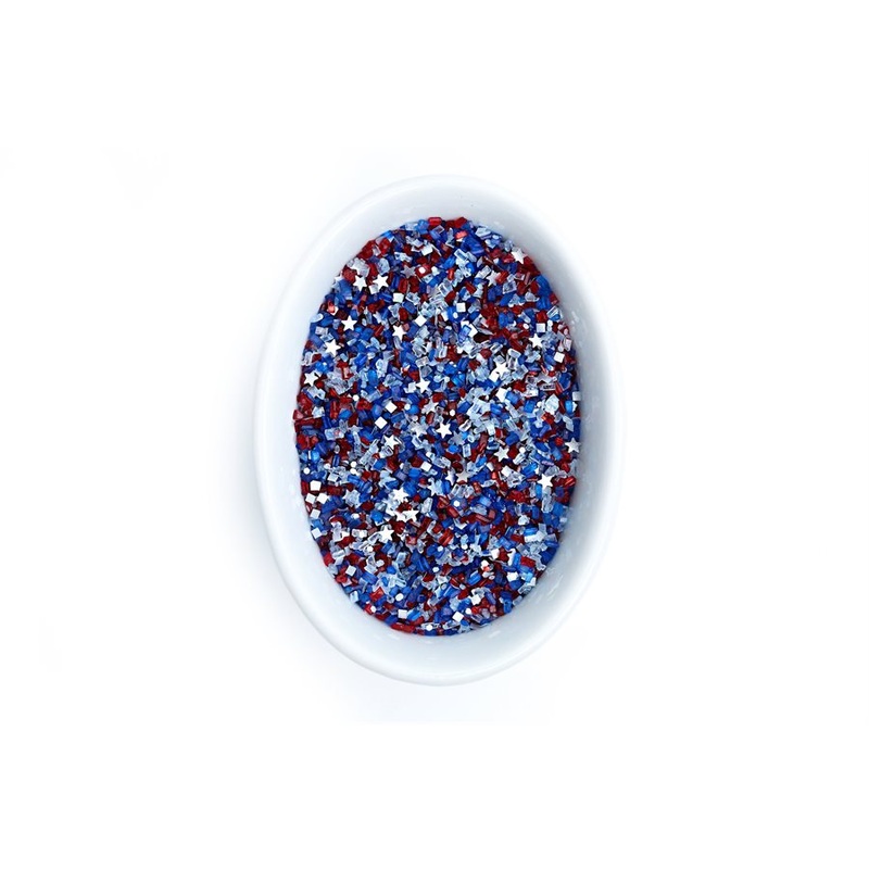 Independence Glittery Sugar 3 Ounces