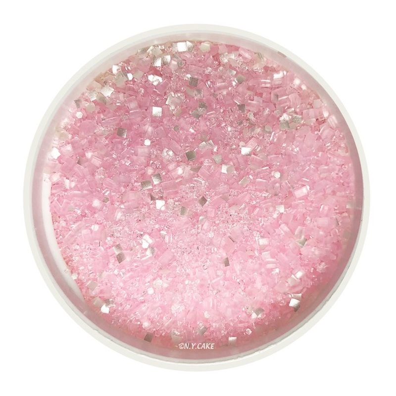 Light Pink Glittery Sugar 3 Ounces